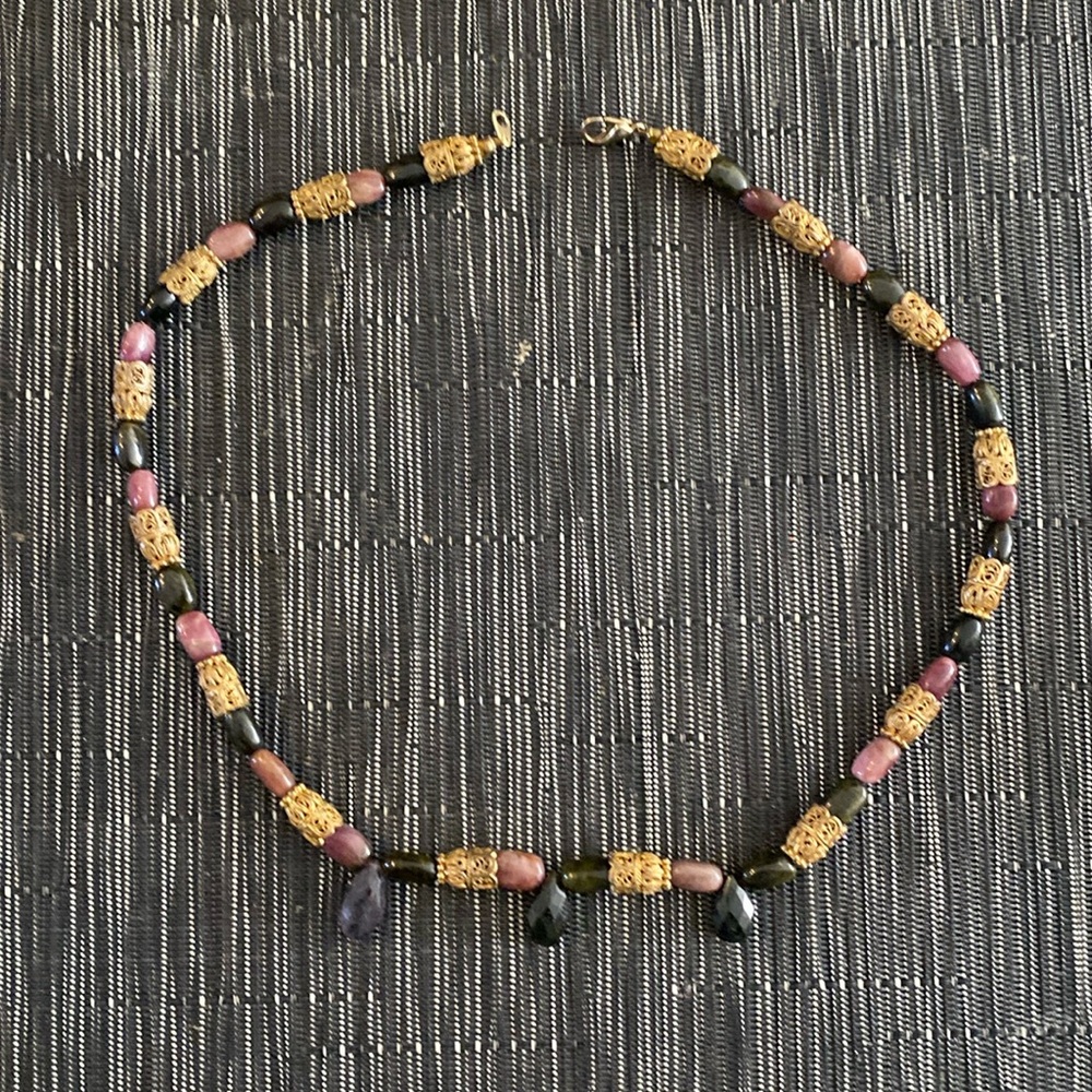 Hand made necklace. Made in Canada